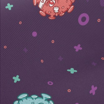 Scary Virus Doll Midweight Cotton Poplin