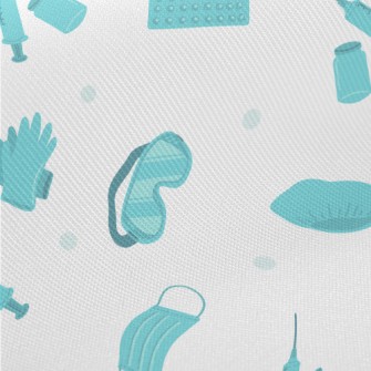 Goggles Mask Vaccine Midweight Cotton Poplin