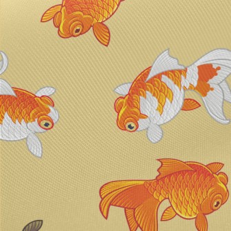 Healthy Fat Goldfish Midweight Cotton Poplin