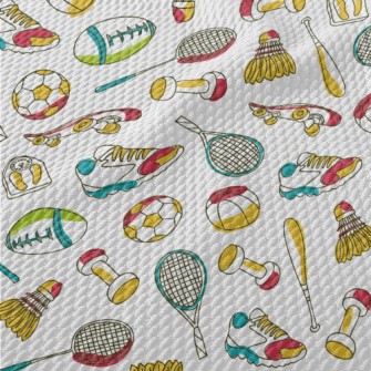 Tennis Badminton Skateboarding Birdseye Piqué