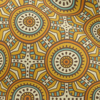 Mysterious Geometric Pattern Chiffon