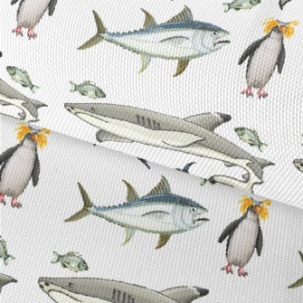 Sailfish Shark Penguin Waterproof Oxford