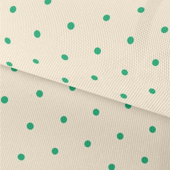 Neat Green Spots Waterproof Oxford