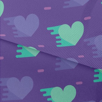 Two-color Creative Love Waterproof Oxford