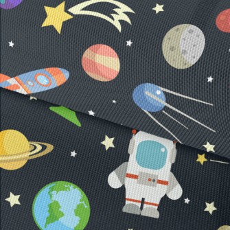 Outer Space Universe Waterproof Oxford