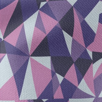 Polygonal Patchwork Geometry Waterproof Canvas