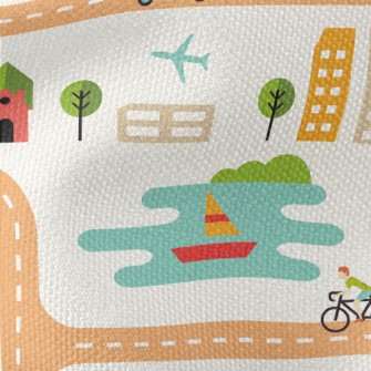 Beautiful Community Highway Waterproof Canvas