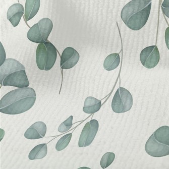 Simple Leaves And Flowers Terry