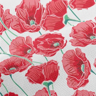 Peonies Bloom In Midsummer Performance Linen