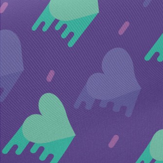 Two-color Creative Love Twill