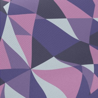 Polygonal Patchwork Geometry Twill