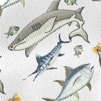 Sailfish Shark Penguin Standard Corduroy