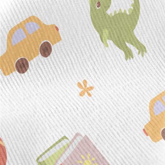 Dinosaur Car Toy Standard Corduroy