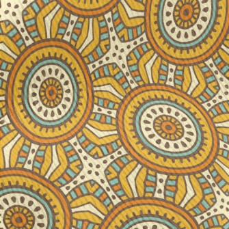 Mysterious Geometric Pattern Standard Corduroy