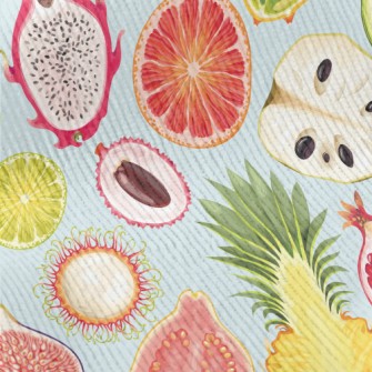 Summer Fruit Cross Section Standard Corduroy