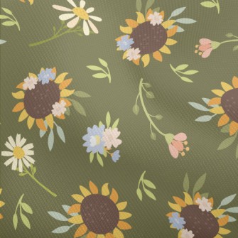 Big Sunflower Flower Dobby