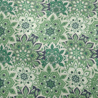 Retro Totem Flowers Dobby