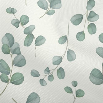 Simple Leaves And Flowers Dobby