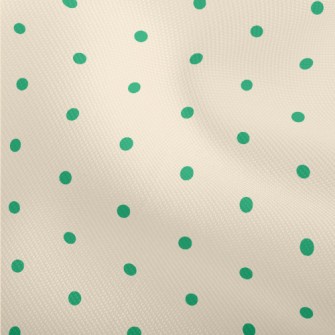 Neat Green Spots Dobby