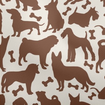 Cute Dog Silhouette Dobby