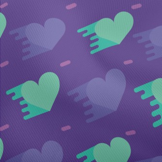 Two-color Creative Love Dobby
