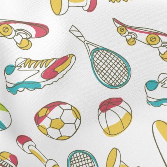 Tennis Badminton Skateboarding Stretch Ponte