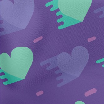 Two-color Creative Love Stretch Ponte
