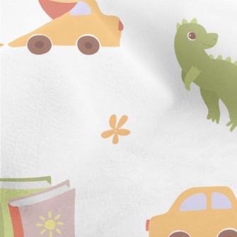 Dinosaur Car Toy Micro Fleece