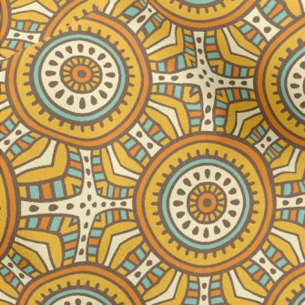 Mysterious Geometric Pattern Micro Fleece