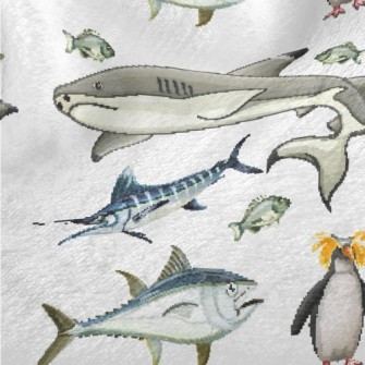 Sailfish Shark Penguin Minky