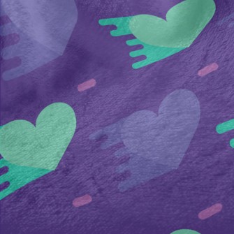 Two-color Creative Love Minky