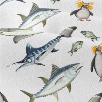 Sailfish Shark Penguin Modern Jersey