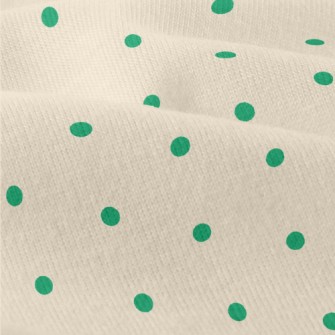 Neat Green Spots Modern Jersey