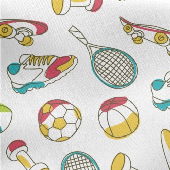 Tennis Badminton Skateboarding Jersey Backed Fleece