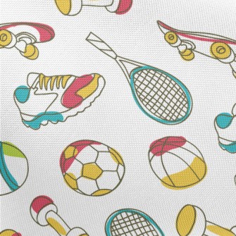 Tennis Badminton Skateboarding Pongee