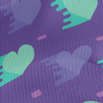 Two-color Creative Love Stretch Jersey