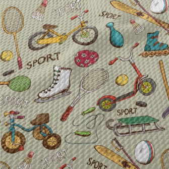 Rich Sports Activities Birdseye Piqué