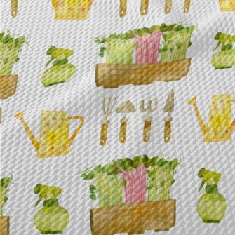 Home Gardening Birdseye Piqué