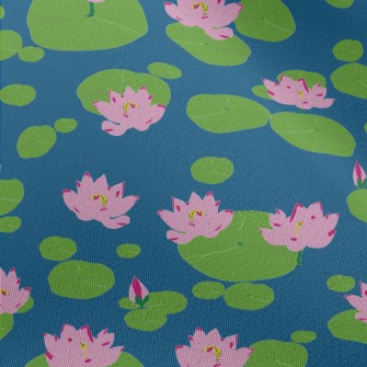 Pond Lotus Leaf Chiffon
