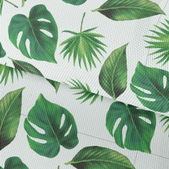 Tropical Rainforest Leaves Waterproof Oxford