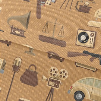 Retro Appliances Waterproof Oxford