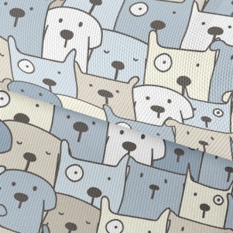 Dazed Group Of Dogs Waterproof Oxford
