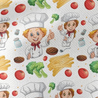 Western Cuisine Chef Waterproof Canvas