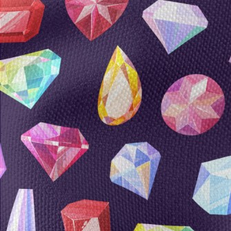 Sparkling Diamonds Waterproof Canvas