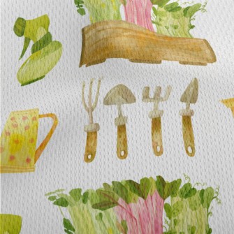 Home Gardening Athletic Mesh Flat Back