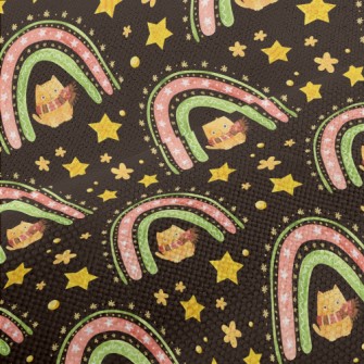 Star Rainbow Kitten Performance Linen