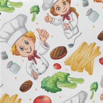 Western Cuisine Chef Twill