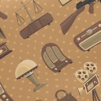 Retro Appliances Twill