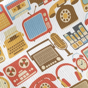 Retro TV Speakers Standard Corduroy