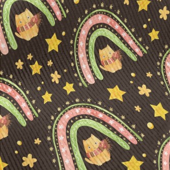 Star Rainbow Kitten Standard Corduroy